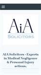 Mobile Screenshot of aialaw.co.uk